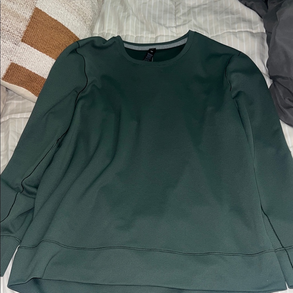 Lululemon Dark Green Long Sleeve Top